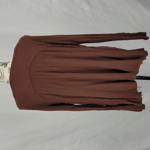 {We the free} p + s Long sleeve grunge look "destroyed" top - Picture 3 of 6